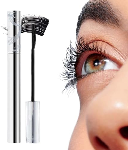 Extensionist Mascara, 2026 Wimpernserum, Mascara Wimperntusche Wasserfest Schwarz, Wischfest Lash Serum für Volumen und Definition (Schwarz)