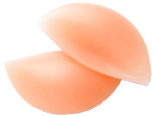 Women Soft Silicone Bra Inserts Breast Chest Enhancer Pads Push-up/Gathering for A/B/C Cup, Skin