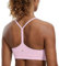 CRZ YOGA Soutien-Gorge de Sport Rembourré Faible Impact Impact pour Femmes Y Dos Nageur Spaghetti Straps Yoga Bra Tops Pivoine Rose S
