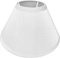 BEST&FREE X1 oder X2 Lampenschirm, Nachttischlampe, 20 cm, Lampenschirme für dekorative Lampen, einfach zu montieren, schöne Lampenschirme (1, weiß)