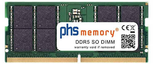 PHS-memory 32GB RAM Speicher kompatibel mit Razer Blade 16 (2024) DDR5 SO DIMM 5600MHz PC5-44800S
