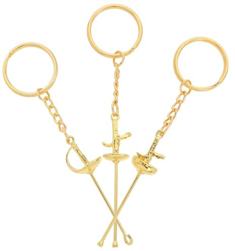 Gatuida 3stücke Schlüsselanhänger Aus Metall Für Rucksäcke Zum Aufhängen Dekoration Handarbeit Souvenir Für Sportfans Geburtstagsgeschenke Sammlung