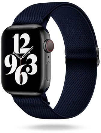 Flex Loop för Apple-modeller, Apple Watch 7 (41mm), Nylon tyg Metall