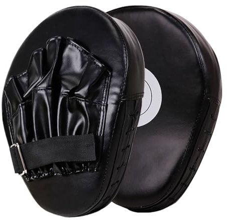 Schlagpolster, Box Pratzen, Boxpolster, Handpratzen, Schlaghandschuhe | PU Polsterung Mit Hochwertiger, Pad Pratzen Boxen Männer, Gebogene Schlagpolster Kickboxen Boxpratzen Für Kampfsport Training