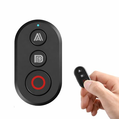 Plyisty Telecomando Bluetooth per Videocamere X5 X4 X3 Go 3 3S, Ace Pro, Ace Pro 2, Accessori per Azioni Intelligenti con Portata di 25 Metri