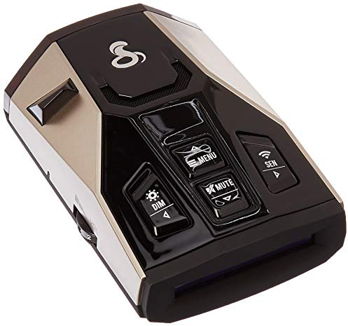 Cobra RAD 450 Laser Radar Detector with False Alert Filter and Voice Alert (Renewed)