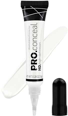 L.A. Girl Pro Coneal HD. High Definiton Pro Concealer 0.28 Oz 968 Flat White Corrector