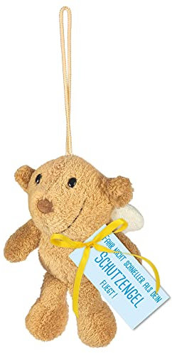 STEINBECK Führerschein bestanden Pitzelpatz Plüsch Schutzengel 10 cm Plüschtier Bär Geschenk Kuscheltier Auto Anhänger Fahrschule