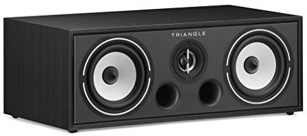 Triangle - Altoparlante Centrale Home Cinema BOREA BRC1-2 Vie - Potenza Massima 100W - Sensibilità 90 dB/W/m - Bass Reflex - 485 x 176 x 274 mm - Nero