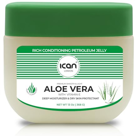 ICAN LONDON ALOE VERA & VITAMIN E 100% PURE PETROLEUM JELLY 368G