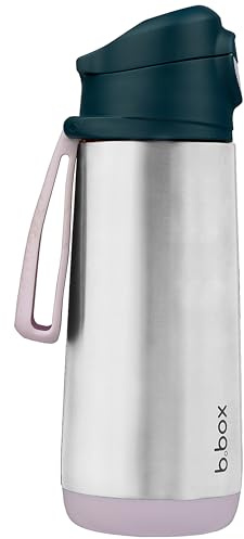 b.box Insulated Sport Spout Drink & Water Bottle | Tilt and Sip |Keeps Drinks Cold up to 15hrs, Warm up to 8hrs | 500ml/16.9