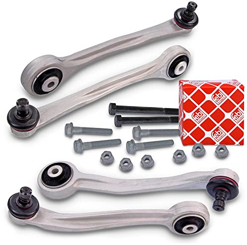 ATEC Germany 2x bras de suspension avant supérieur arrière, 2x bras de suspension avant supérieur avant, Compatible avec AUDI A4 B8 (8K2)(8K5), A5 (8T3)(8F7)(8TA), Q5 (8RB)