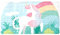 Badewannen Duschmatte,rutschfeste Badewannenmatte,rosa Regenbogen-Einhorn-Cartoon,Badematte für Badewannenmatte Saugnäpfe Badezimmer