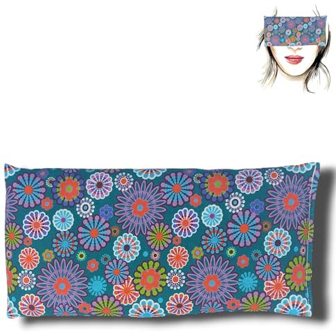 Augenkissen Yoga Mandalas | Lavendel Samen und Reis | Yoga, Meditation, Entspannung, für Ihre Augen ..