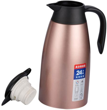 DECHOUS Bollitore Termico in Acciaio Inossidabile Contenitore Per Bevande Calde e Fredde Design Elegante e Isolamento