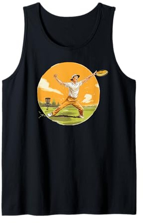 Disc-Golf-Joueur Disc-Golfing Game Accessoire Disc-Golf Débardeur