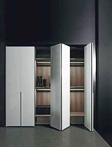 Kit de herrajes correderos para puertas de muebles, armarios, roperos, plegables, con nueva opción suave