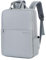 FANDARE Laptop Backpack Unisex Bussiness Backpack with USB Charging Port Daypack Bag School Work Travel Rucksack for 15.6 Inch Laptop Waterproof Polyester Grey