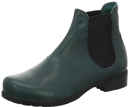 THINK! Damen Denk nachhaltige Chelsea-Stiefel, Petrol 7040, 37 EU