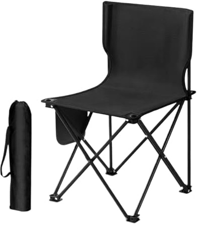 Silla De Camping Plegable Taburete Camping Reforzado Exterior