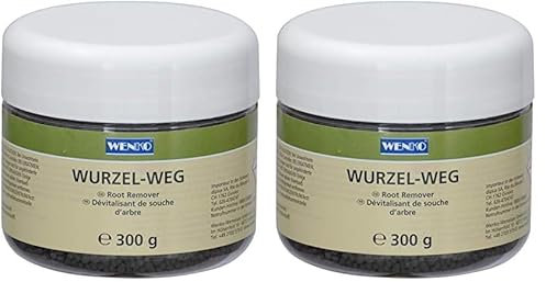 Maximex Dévitalisant de souche d’arbre 300 g Extracteur de racines Bleu - Bleu foncé (Lot de 2)