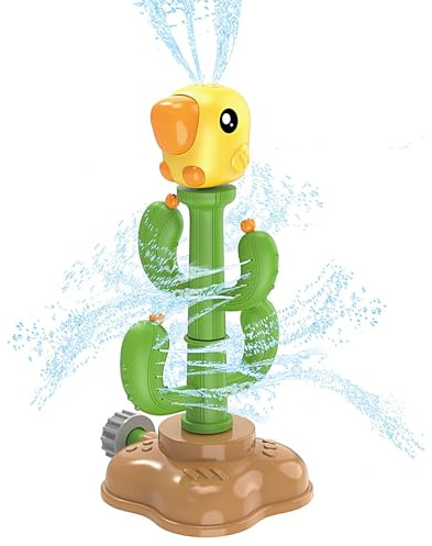 Spruzzatore per cactus all'aperto per bambini, giocattolo acquatico da cortile per prato e giardino | Giocattolo estivo a spruzzo d'acqua per bambini piccoli, ragazzi e ragazze, attività divertenti