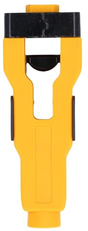 Vvikizy Utensile per Mortasare Chiusura Porta Design Ergonomico Incisione e Cesellatura Precisa per Porte da 1-3/4 Pollici o 1-3/8 Pollici Acciaio Inossidabile Giallo unità