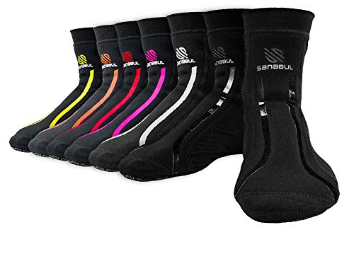 Sanabul Foot Grip Socks for Men & Women MMA Kickboxing Grappling Wrestling Pilates Yoga Non Slip - Black, XS