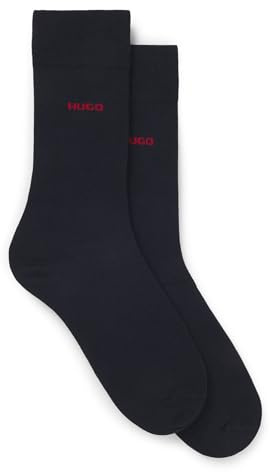 HUGO 2P RS UNI CC, Calcetines para Hombre, Azul (New - Dark Blue401), 43-46