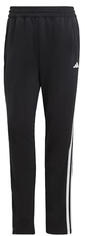 adidas Damen AEROREADY Train Essentials 3-Stripes Pants Hose, Black/White, L Tall