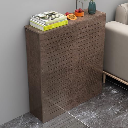 Cubre Radiadores, Cubreradiadores De Madera, Estante Para Radiador Vertical, Cubreradiador Para Esconder, Diseño De Rejilla Para Ventilación Y Disipación De Calor,para Dormitorio(40*60*15cm/16*24*6in)