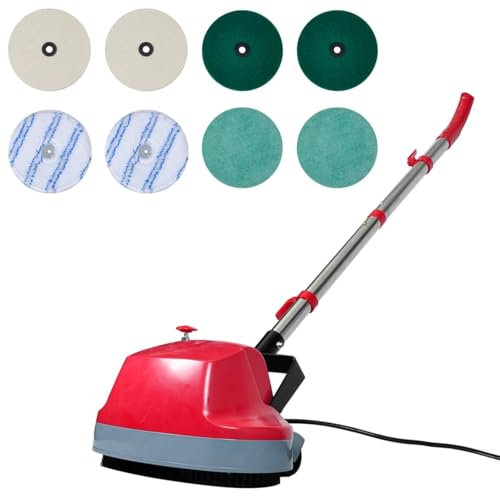 Xichuzi 5 in 1 Doppelkopf Bohnermaschine Polierer, Bodenschleifer, Parkettschleifmaschine