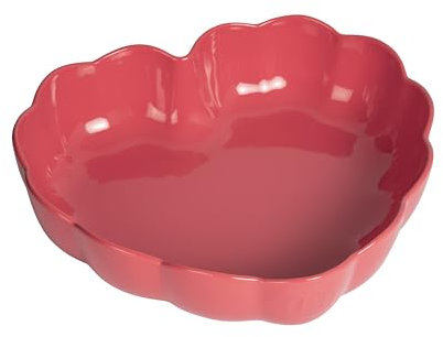 Emile Henry Stampo per torta a forma di cuore, in ceramica, rosa