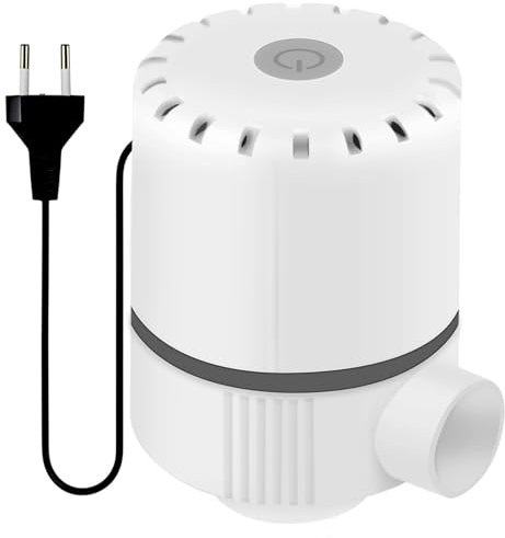 Pompa Sottovuoto 2-in-1 Elettrica 30W/4000Pa - Gonfiatore Portatile per Materassi Gonfiabili & Sacchetti Viaggio | Aspirazione 250L/min | Letti ad Aria, Campeggio e Abbigliamento