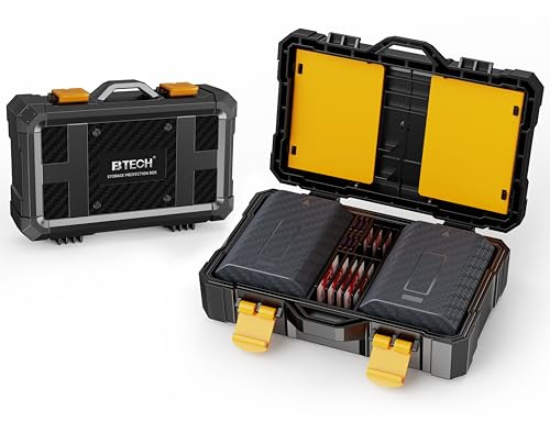 BTECH Kamera-Akku & Speicherkarten-Hülle – hält 2 x NP-FZ100-Batterien & 16 SD/MicroSD/CFE-Karten – Kamerazubehör Aufbewahrungsbox für Fotoausrüstung