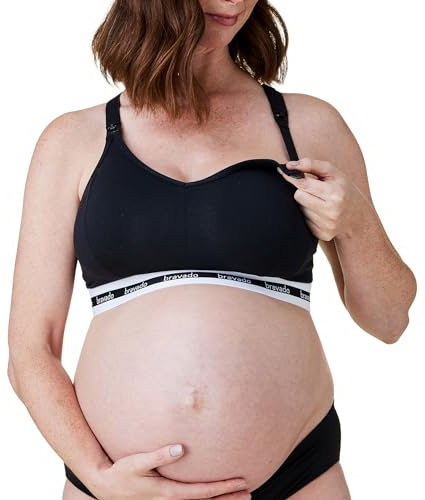 Bravado Designs Sustainable Original Full Cup Nursing Bra | Black | M