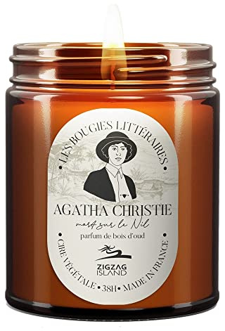 Akimoff Collections Scented Vegetable Candle Oud Wood (Agatha Christie)