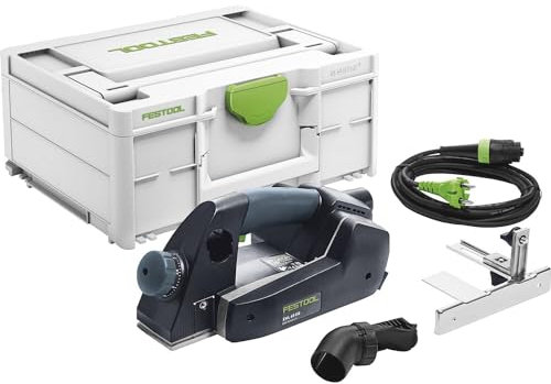 Festool Einhandhobel EHL 65 EQ-Plus (mit Parallelanschlag, Innensechskantschlüssel), im Systainer