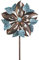 Kobolo Windrad Dekostecker ANEMOS XXL, 61x214 cm, Mehrfarbig, XXL Metallwindrad, wetterfest & stabil, dekorativer Gartenstecker für Beet, Rasen & Vorgarten