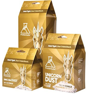 Friction Labs Unicorn Dust 170 g – feine Textur – der Neue Standard in Kreide für Klettern, Crossfit und Powerlifting, jetzt mit 100% recycelbarer Verpackung