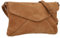 Gusti Handtasche Leder - Suzanne Damen Umhängetasche Ledertasche Vintage Braun Leder