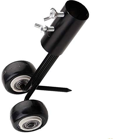 Weeds Snatcher, desmalezadoras manuales 2 en 1 con ruedas, extractor de malas hierbas y herramienta de deshierbe de grietas, para jardín, patio, entrada (negro)