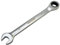 DAKCOS Chiave combinata a cricchetto 13 mm - Chiave combinata metrica a cricchetto in CR-V con finitura cromata opaca