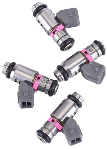 IWP099 Einspritzventil, 4PCS Einspritzdüse Kompatibel für Renault Clio Kangoo Twingo 1.2 16V 75112099 Injektor Einspritzdüse Einspritzventil 31010, V46-11-0004, WG1013707, V46110004