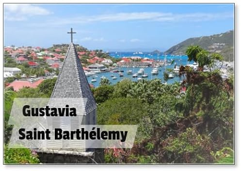 Magnete da frigorifero Gustavia, Saint Barthélemy