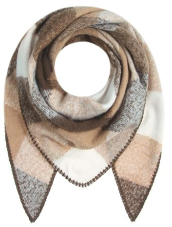 Majea Damenschal Winterschal Strickschal Damen Schal (880042) (beige 2)