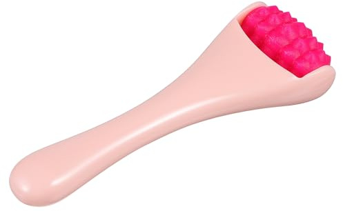 KICHOUSE Rullo Massaggio Viso Ergonomico per Occhi Roller in Silicone e Abs per Uso a Casa e Viaggio, Dispositivo per Cura e Riparazione Cellulare
