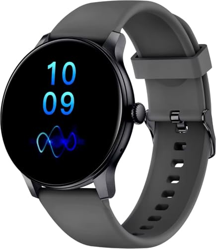 AcclaFit Smartwatch Uomo Donna con Chiamate Bluetooth, Orologio Fitness Rotondo da 1,38 con 147+ Modalità Sportive, Cardiofrequenzimetro, Sonno, IP68 Impermeabile, Compatibile con Android iOS