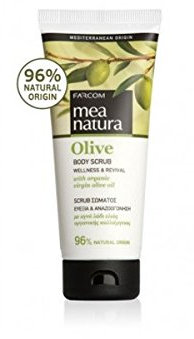 MEA NATURA Olive Body Scrub - Peeling per il corpo, 200 ml