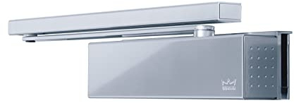 Dorma s Tipo 91 contur b - Chiudiporta un solo corpo - Argento Force 4